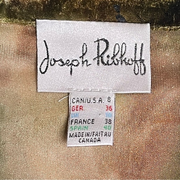 Joseph  Ribkoff Vintage Y2K Velvet Jacket - Picture 5 of 5